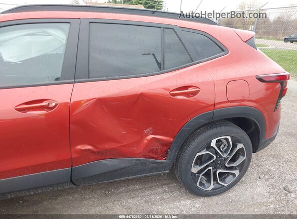 KL77LJE28RC034721 2024 CHEVROLET TRAX Оранжевый Вид спереди