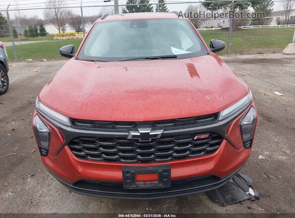 KL77LJE28RC034721 2024 CHEVROLET TRAX Оранжевый Вид щитка приборов
