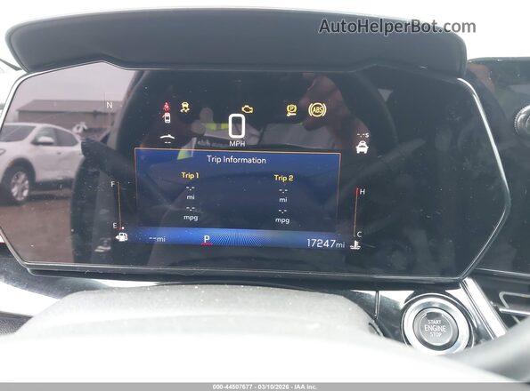 KL77LJE29RC126694 2024 CHEVROLET TRAX Gray Widok tylnych siedzeń