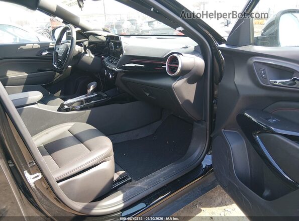KL77LJEP0SC214664 2025 CHEVROLET TRAX Blue Front interior view
