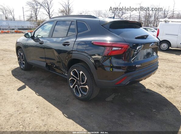 KL77LJEP0SC214664 2025 CHEVROLET TRAX Blue Rear left