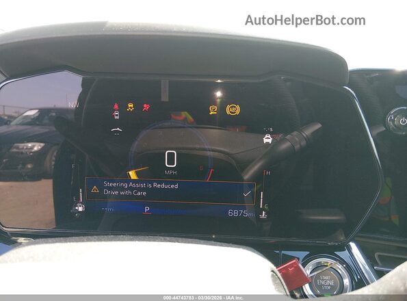 KL77LJEP0SC214664 2025 CHEVROLET TRAX Blue Rear seats view