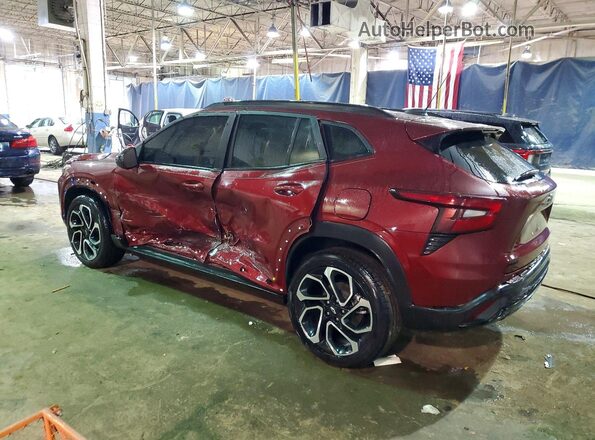 KL77LJEP2SC096455 2025 CHEVROLET TRAX Red უკანა მარცხენა