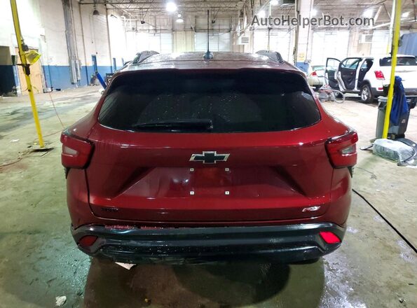 KL77LJEP2SC096455 2025 CHEVROLET TRAX Red უკანა ხედი