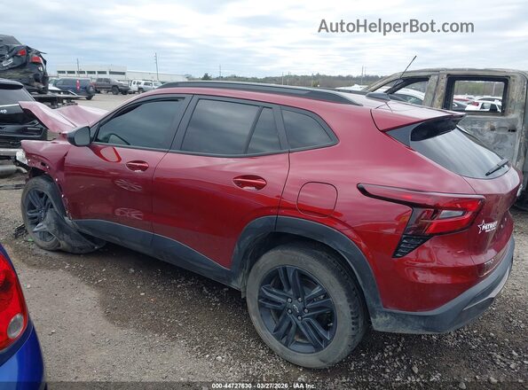 KL77LKE22RC112299 2024 CHEVROLET TRAX Red Trasero izquierdo