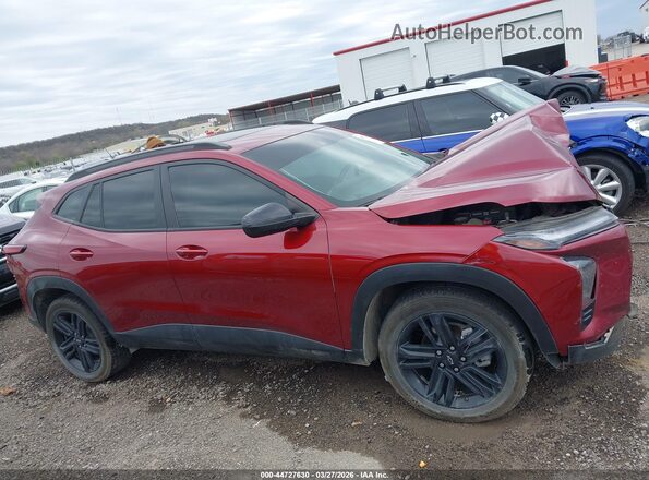KL77LKE22RC112299 2024 CHEVROLET TRAX Red Vista del cuadro de instrumentos