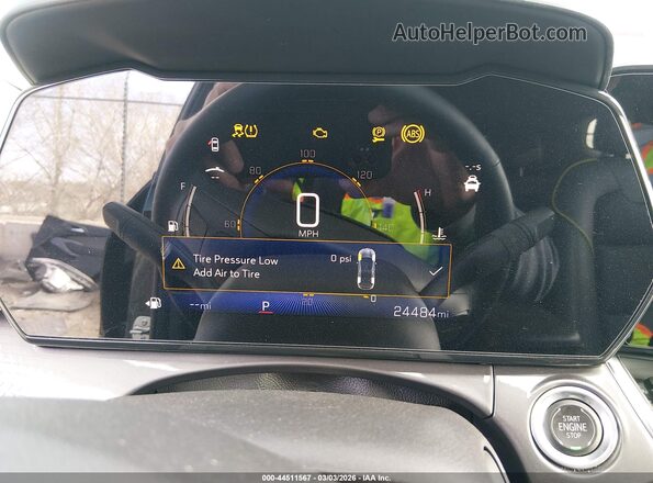 KL77LKEP0SC062746 2025 CHEVROLET TRAX Black Vista de los asientos traseros