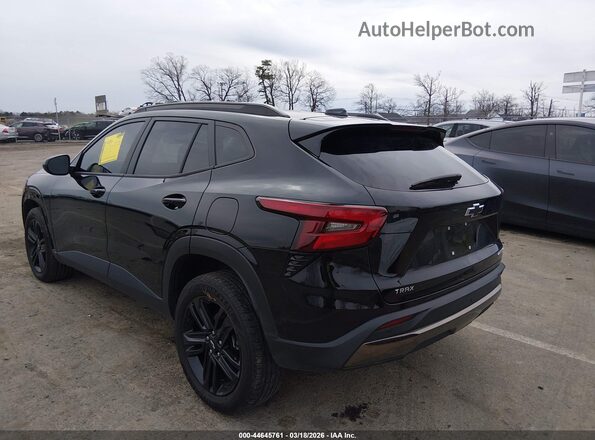 KL77LKEP3SC136242 2025 CHEVROLET TRAX Black Հետևի ձախ