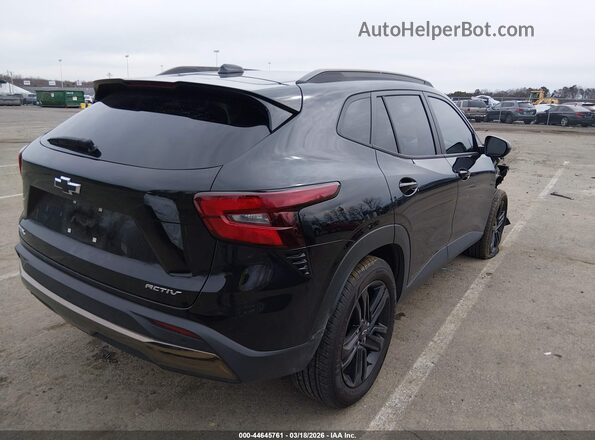 KL77LKEP3SC136242 2025 CHEVROLET TRAX Black Հետևի աջ