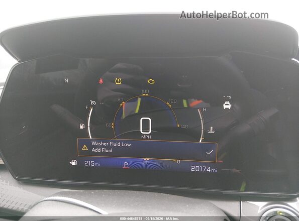 KL77LKEP3SC136242 2025 CHEVROLET TRAX Black Հետևի նստատեղերի տեսք