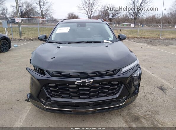 KL77LKEP3SC136242 2025 CHEVROLET TRAX Black Սարքավորումների վահանակի տեսք