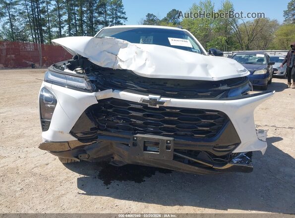 KL77LKEP3SC187773 2025 CHEVROLET TRAX White Вид щитка приладів