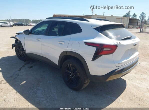 KL77LKEP3SC187773 2025 CHEVROLET TRAX White Задня ліва чверть