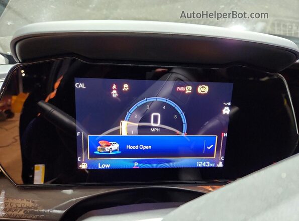 KL77LKEP3TC039608 2026 CHEVROLET TRAX Black Vista del cuadro de instrumentos