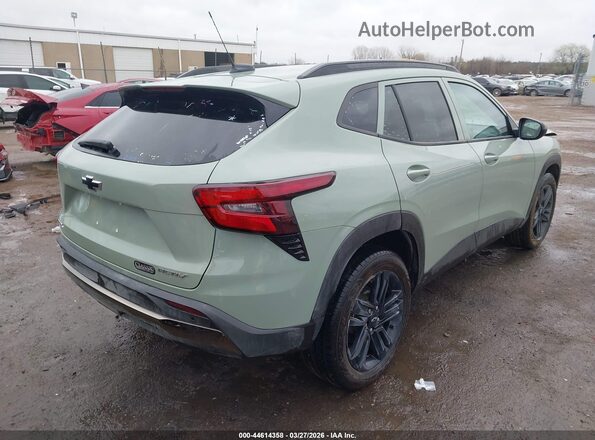 KL77LKEPXSC008239 2025 CHEVROLET TRAX Green Задня права чверть