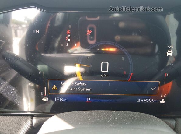KL79MMS21RB177429 2024 CHEVROLET TRAILBLAZER White Widok zestawu wskaźników