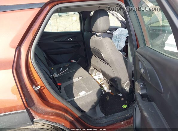KL79MMS22MB012515 2021 CHEVROLET TRAILBLAZER Orange Widok naklejki z numerem VIN