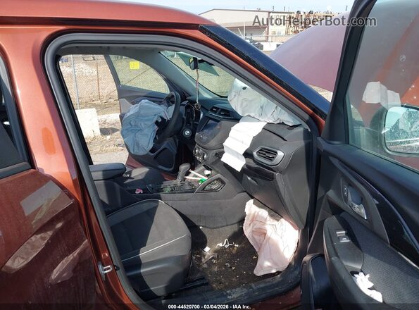 KL79MMS22MB012515 2021 CHEVROLET TRAILBLAZER Orange Widok wnętrza z przodu