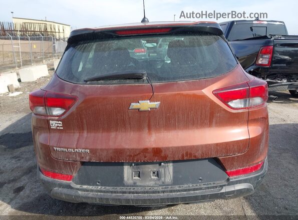 KL79MMS22MB012515 2021 CHEVROLET TRAILBLAZER Orange 