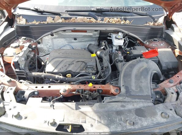 KL79MMS22MB012515 2021 CHEVROLET TRAILBLAZER Orange Widok z tyłu