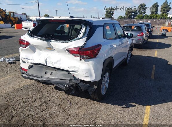 KL79MMS22MB169543 2021 CHEVROLET TRAILBLAZER White Trasero derecho