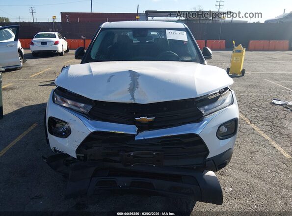 KL79MMS22MB169543 2021 CHEVROLET TRAILBLAZER White Vista del cuadro de instrumentos