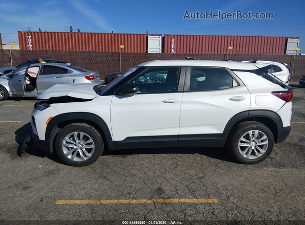 KL79MMS22MB169543 2021 CHEVROLET TRAILBLAZER White Vista interior de 360 grados
