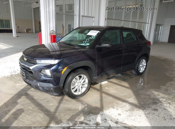 KL79MMS23MB009168 2021 CHEVROLET TRAILBLAZER Black Передня ліва чверть