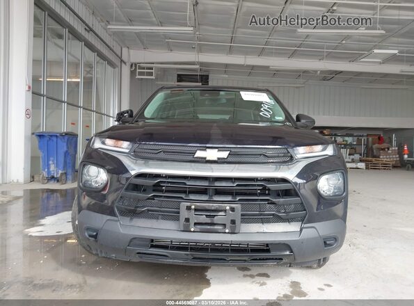 KL79MMS23MB009168 2021 CHEVROLET TRAILBLAZER Black Вид спереду