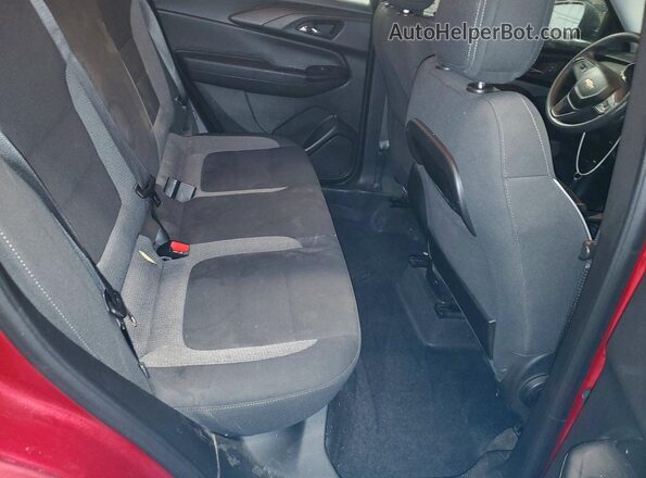 KL79MMS24MB143574 2021 CHEVROLET TRAILBLAZER Red Вид задньої частини салону