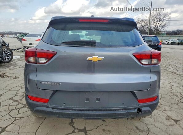 KL79MMS25NB116319 2022 CHEVROLET TRAILBLAZER Gray Вид ззаду