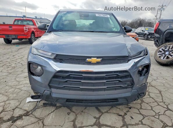 KL79MMS25NB116319 2022 CHEVROLET TRAILBLAZER Gray Вид спереду