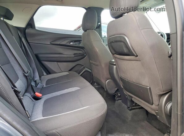 KL79MMS25NB116319 2022 CHEVROLET TRAILBLAZER Gray Вид задньої частини салону
