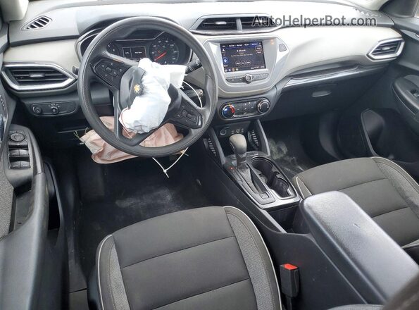 KL79MMS25NB116319 2022 CHEVROLET TRAILBLAZER Gray Вид панелі приладів