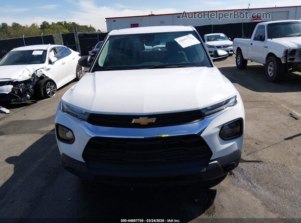 KL79MMS25PB079937 2023 CHEVROLET TRAILBLAZER White Սարքավորումների վահանակի տեսք