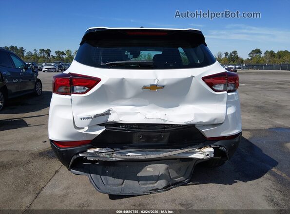 KL79MMS25PB079937 2023 CHEVROLET TRAILBLAZER White Դիմացի տեսք