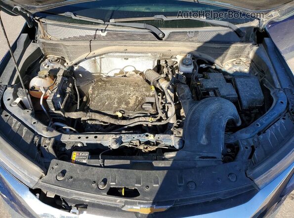 KL79MMS26MB127618 2021 CHEVROLET TRAILBLAZER Blue Engine compartment view