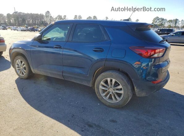 KL79MMS26MB127618 2021 CHEVROLET TRAILBLAZER Blue Rear left