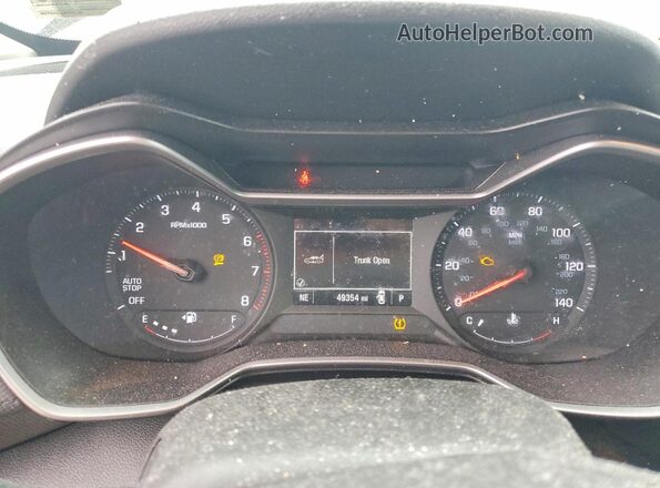 KL79MMS27MB066067 2021 CHEVROLET TRAILBLAZER Blue ხელსაწყოთა პანელის ხედი