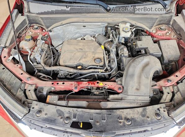 KL79MMS28MB012762 2021 CHEVROLET TRAILBLAZER Maroon ძრავის განყოფილების ხედი