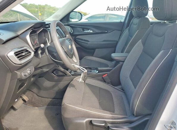 KL79MMS29MB060092 2021 CHEVROLET TRAILBLAZER White Widok wnętrza z przodu