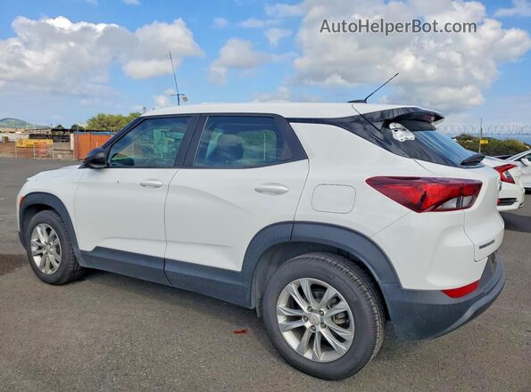 KL79MMS29MB060092 2021 CHEVROLET TRAILBLAZER White Tył lewy