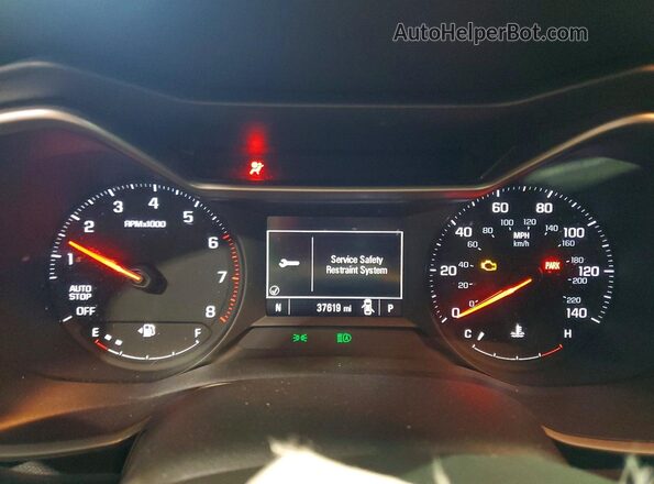 KL79MMS2XNB074374 2022 CHEVROLET TRAILBLAZER Gray Widok zestawu wskaźników