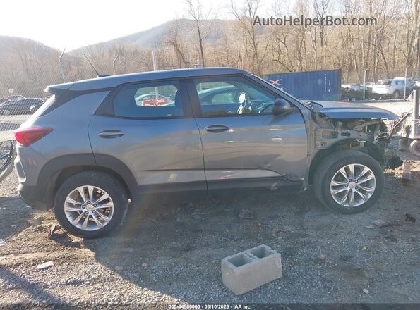 KL79MNSL5MB178929 2021 CHEVROLET TRAILBLAZER Серый Вид задней части салона