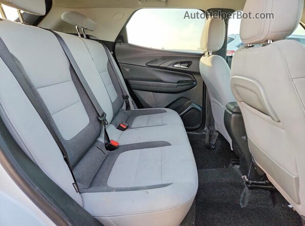 KL79MNSL6MB006134 2021 CHEVROLET TRAILBLAZER Белый Вид задней части салона