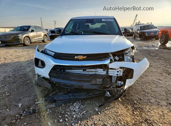 KL79MNSL6MB006134 2021 CHEVROLET TRAILBLAZER Белый Вид спереди