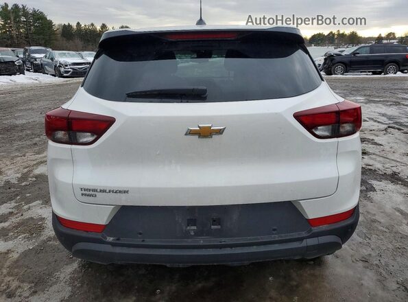 KL79MNSL6SB093353 2025 CHEVROLET TRAILBLAZER White Widok z tyłu