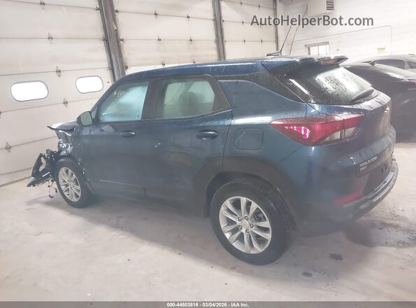KL79MNSL9MB025907 2021 CHEVROLET TRAILBLAZER Blue Панорамний вид салону 360°