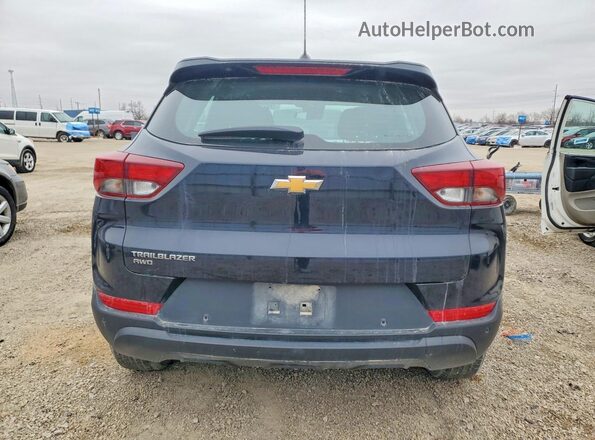 KL79MNSLXMB053571 2021 CHEVROLET TRAILBLAZER Blue Rear view