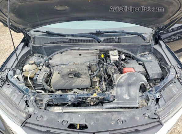 KL79MNSLXMB053571 2021 CHEVROLET TRAILBLAZER Blue Engine compartment view